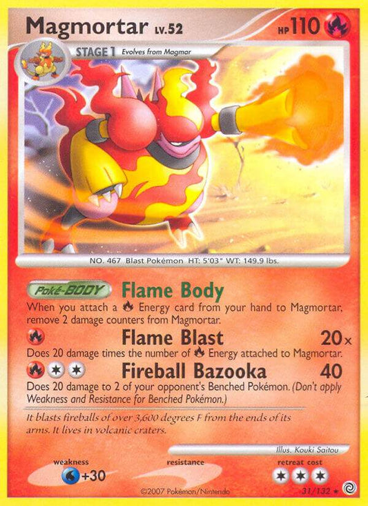 Magmortar 31/132 Non-Holo Rare - MissingNo.