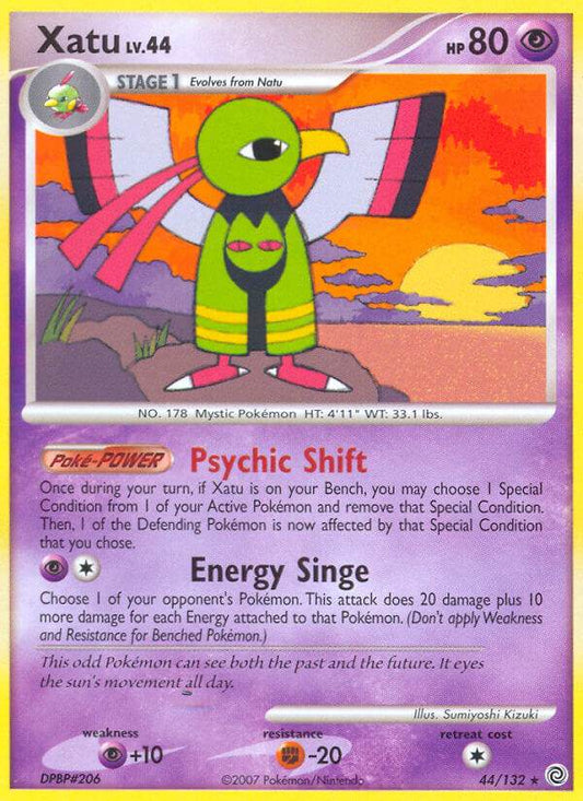 Xatu 44/132 Non-Holo Rare - MissingNo.