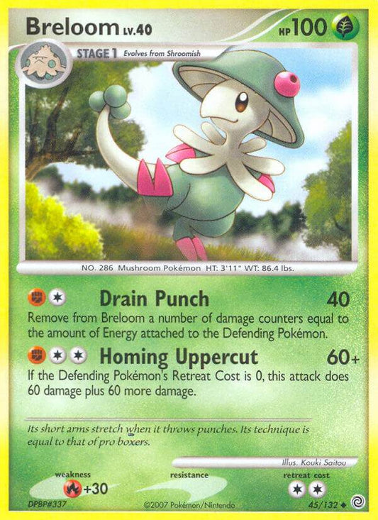 Breloom 45/132 Reverse Uncommon - MissingNo.