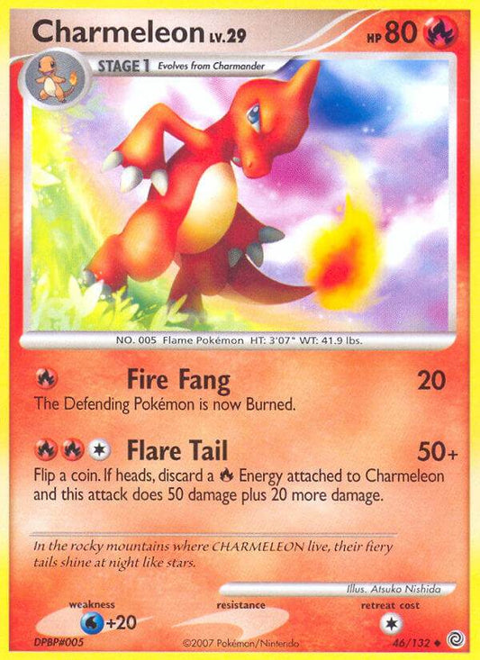 Charmeleon 46/132 Reverse Uncommon - MissingNo.