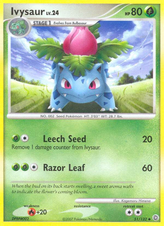 Ivysaur 51/132 Reverse Uncommon - MissingNo.