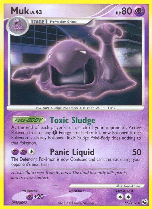 Muk 56/132 Reverse Uncommon - MissingNo.