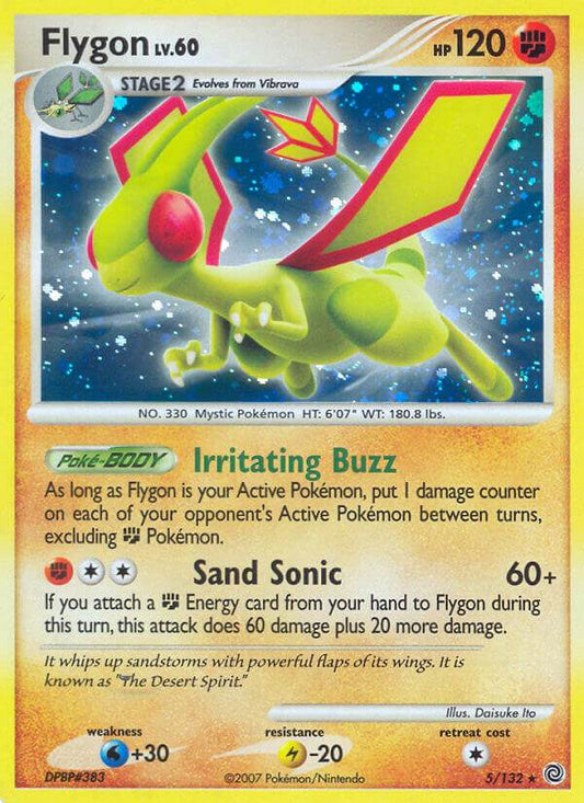 Flygon 5/132 Reverse Rare - MissingNo.