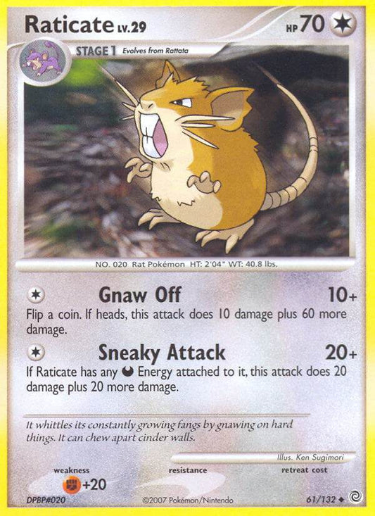 Raticate 61/132 Uncommon - MissingNo.