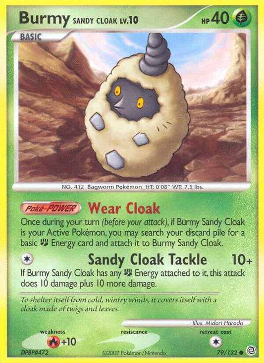 Burmy [Sandy Cloak] 79/132 Reverse Common - MissingNo.