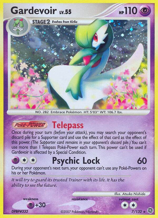 Gardevoir 7/132 Reverse Rare - MissingNo.