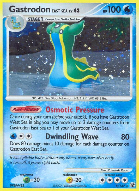 Gastrodon [East Sea] 8/132 Holo Rare - MissingNo.