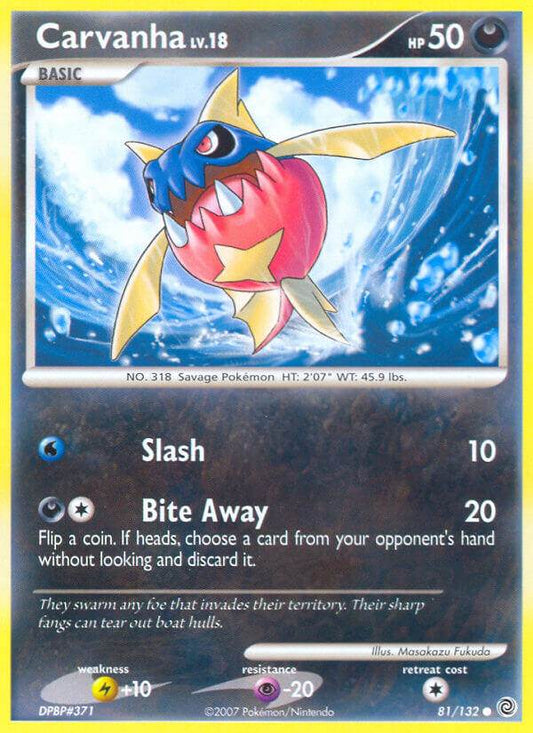 Carvanha 81/132 Reverse Common - MissingNo.