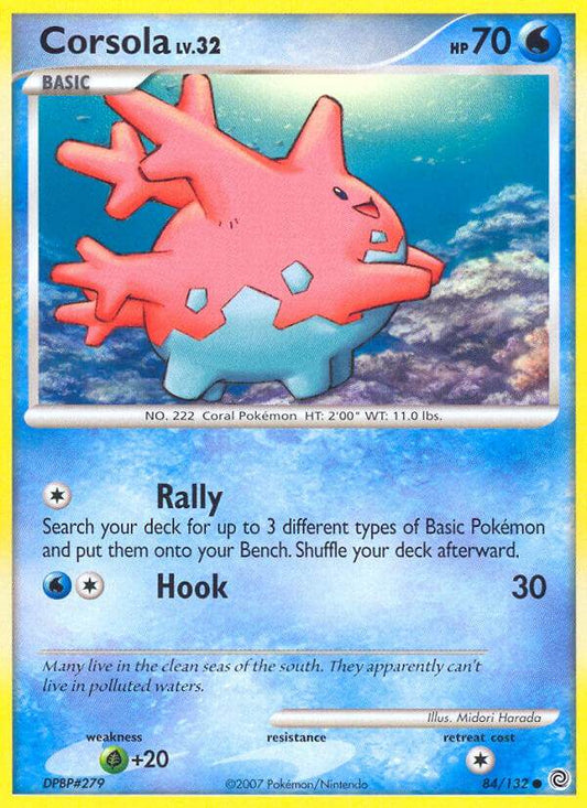 Corsola 84/132 Common - MissingNo.