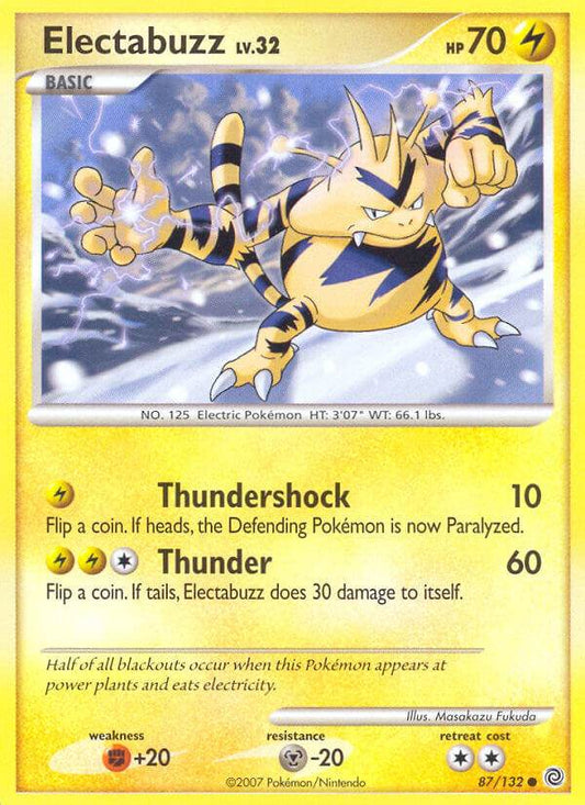 Electabuzz 87/132 Common - MissingNo.