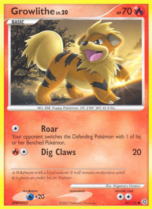 Growlithe 89/132 Common - MissingNo.