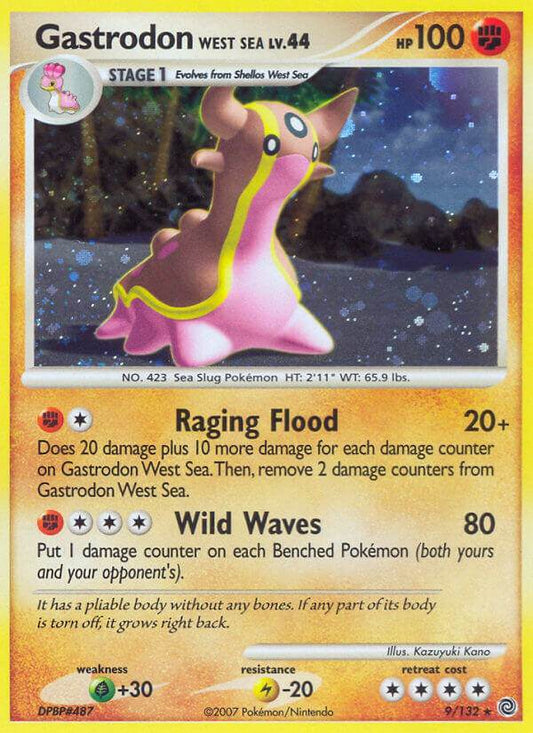 Gastrodon [West Sea] 9/132 Holo Rare - MissingNo.