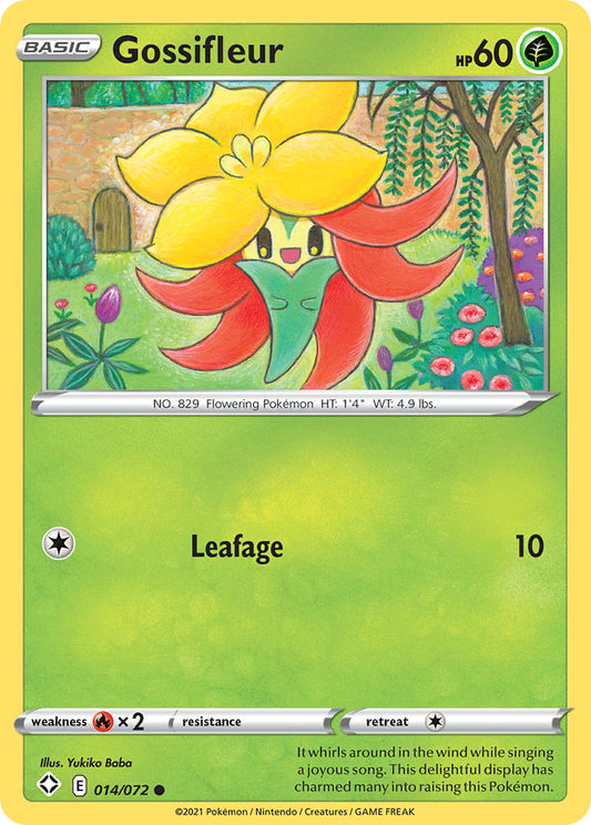 Gossifleur 14/72 Reverse Common