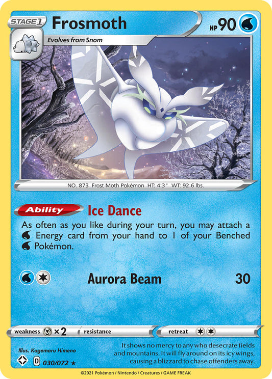 Frosmoth 30/72 Reverse Rare