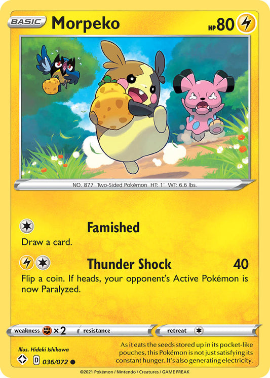 Morpeko 36/72 Reverse Common