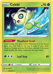 Celebi 003/072 Reverse Rare