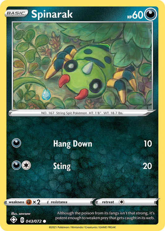 Spinarak 43/72 Reverse Common