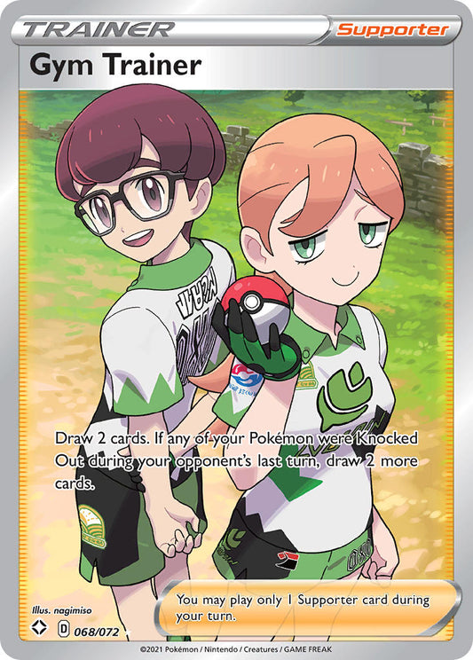 Gym Trainer 68/72 Holo Ultra Rare