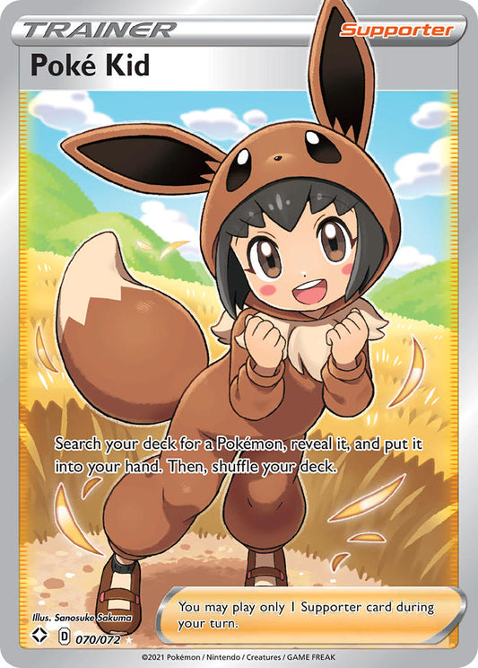 Poké Kid 70/72 Holo Ultra Rare