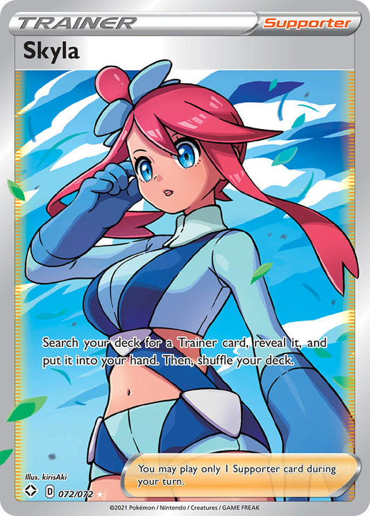 Skyla 72/72 Holo Ultra Rare