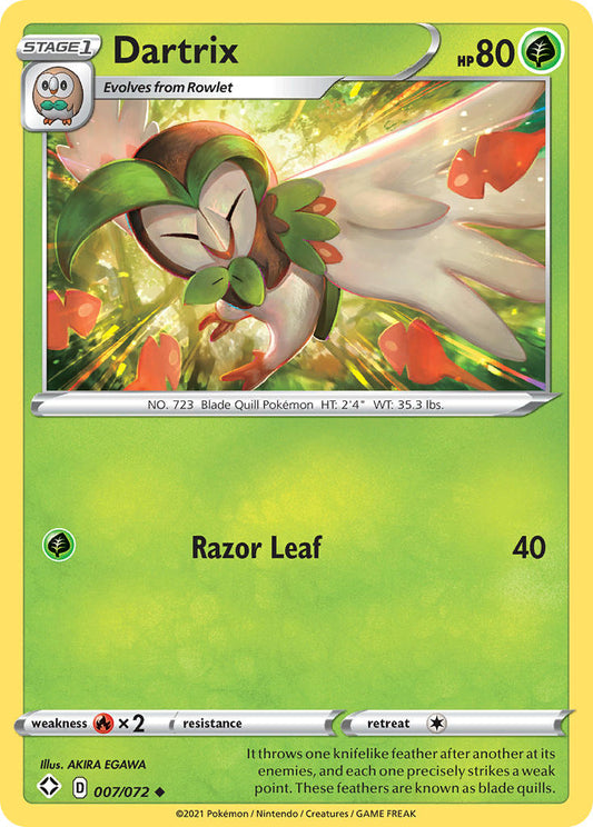 Dartrix 7/72 Reverse Uncommon