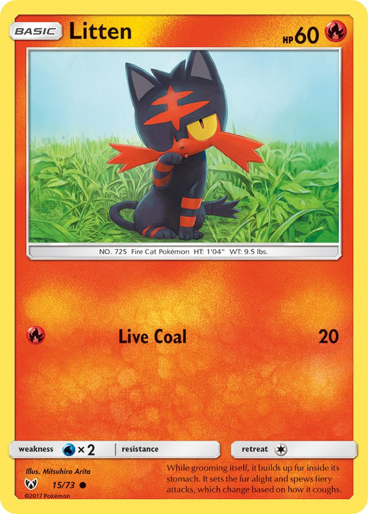 Litten 15/73 Reverse Common - MissingNo.