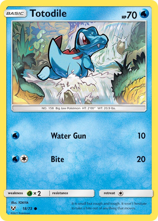 Totodile 18/73 Common - MissingNo.