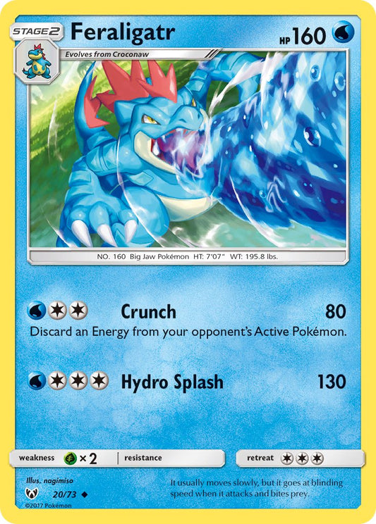 Feraligatr 20/73 Uncommon - MissingNo.