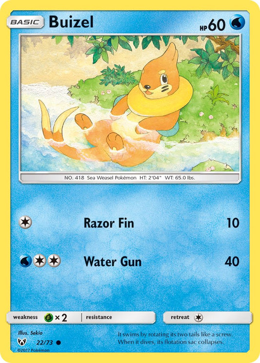 Buizel 22/73 Common - MissingNo.