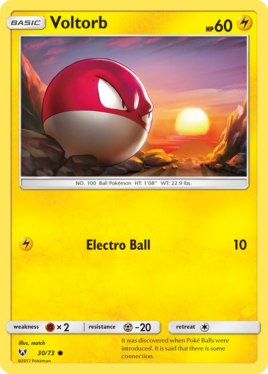 Voltorb 30/73 Common - MissingNo.