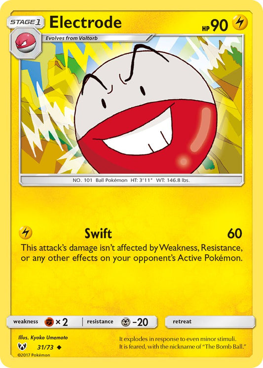 Electrode 31/73 Reverse Uncommon - MissingNo.