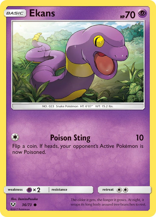 Ekans 36/73 Common - MissingNo.
