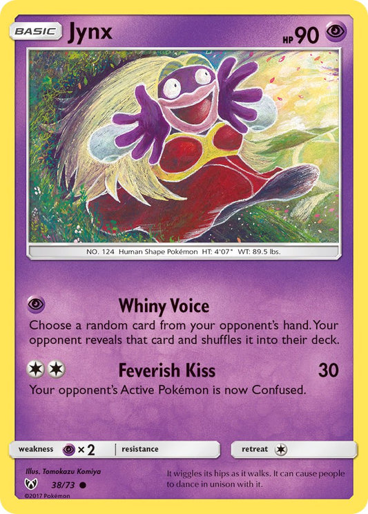 Jynx 38/73 Reverse Common - MissingNo.