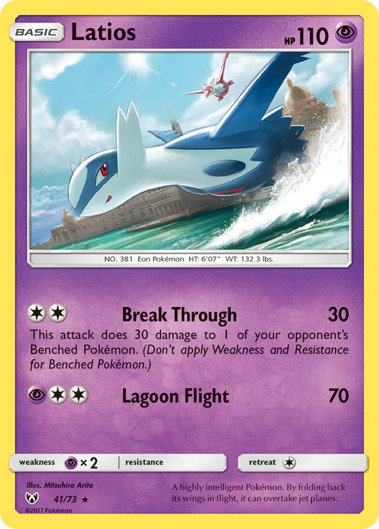 Latios 41/73 Reverse Rare - MissingNo.