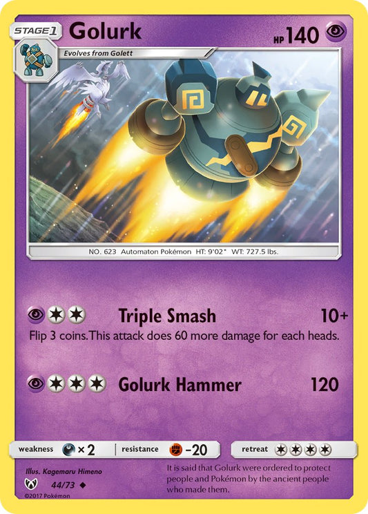 Golurk 44/73 Reverse Uncommon - MissingNo.