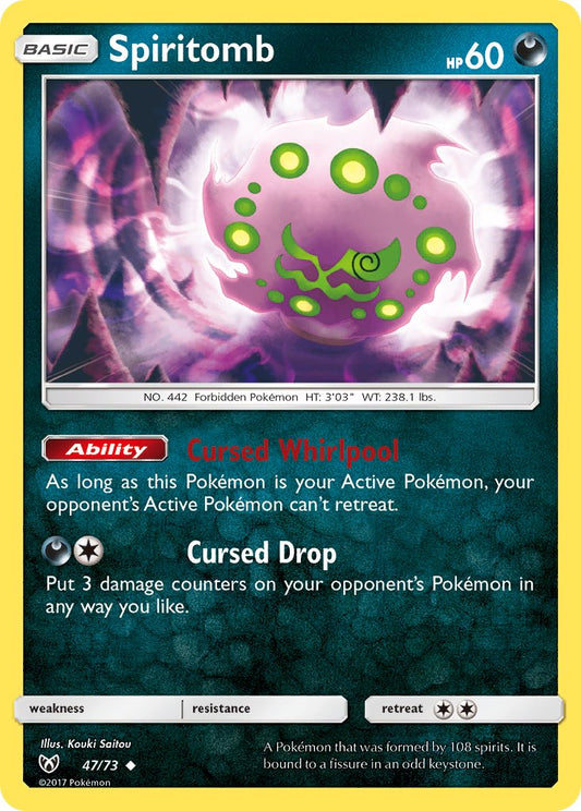 Spiritomb 47/73 Reverse Uncommon - MissingNo.