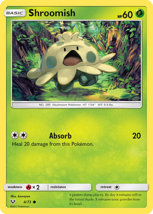 Shroomish 4/73 Reverse Common - MissingNo.