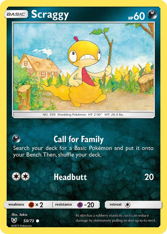 Scraggy 50/73 Reverse Common - MissingNo.