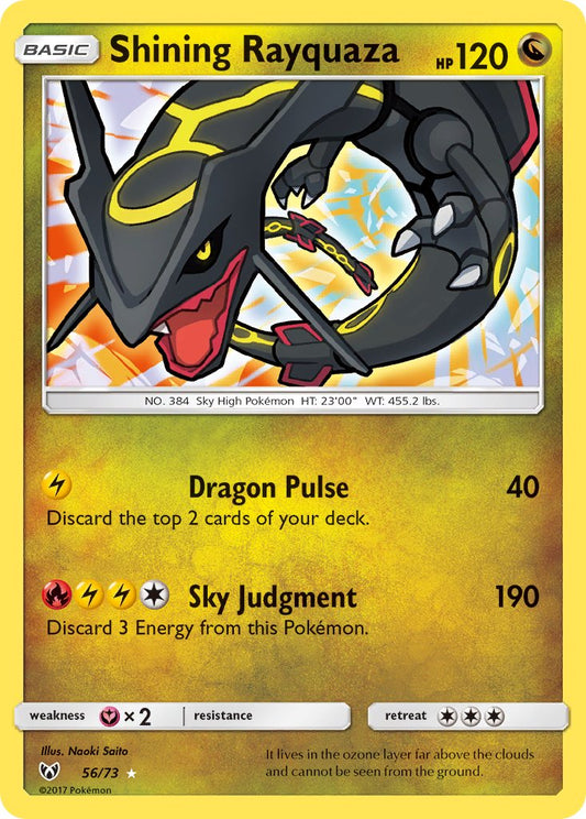 Shining Rayquaza 56/73 Holo Rare - MissingNo.
