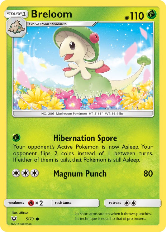 Breloom 5/73 Reverse Common - MissingNo.