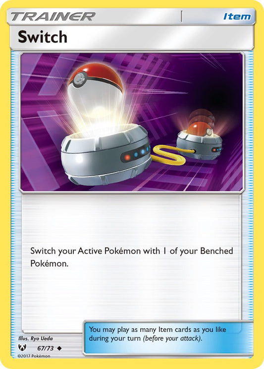 Switch 67/73 Reverse Uncommon - MissingNo.
