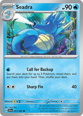 Seadra 11/64 Cosmos Holo Shrouded Fable Kingdra ex Special Illustration Collection Exclusive