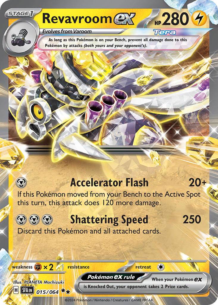 Revavroom ex 15/64 Double Rare ex - MissingNo.