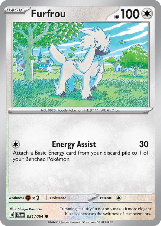 Furfrou 51/64 Reverse Common - MissingNo.