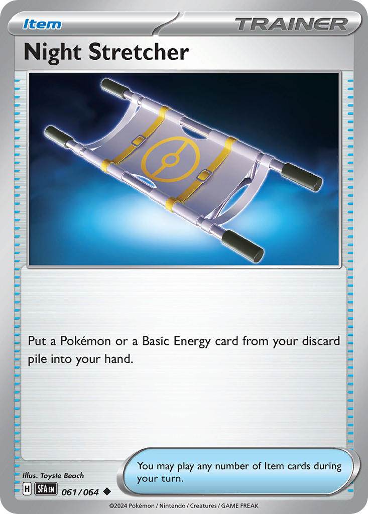 Night Stretcher 61/64 Holo Play! Pokémon Stamp Prize Pack Series 6 Exclusive - MissingNo.