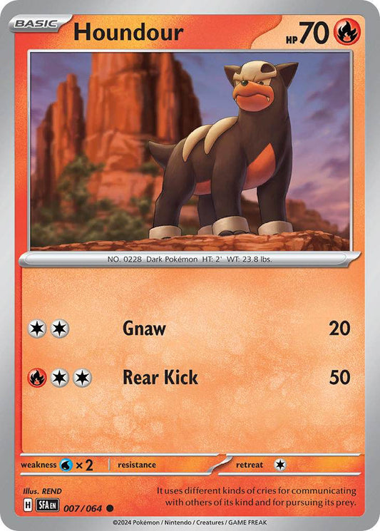 Houndour 7/64 Common - MissingNo.