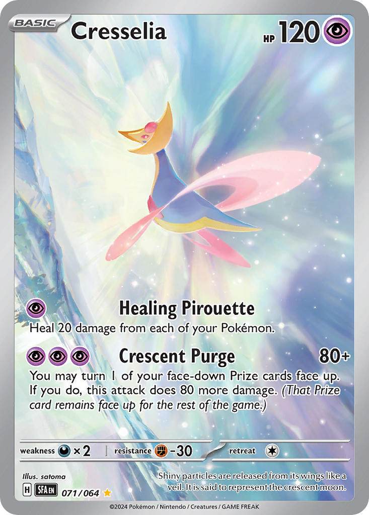 Cresselia 71/64 Illustration Rare - MissingNo.