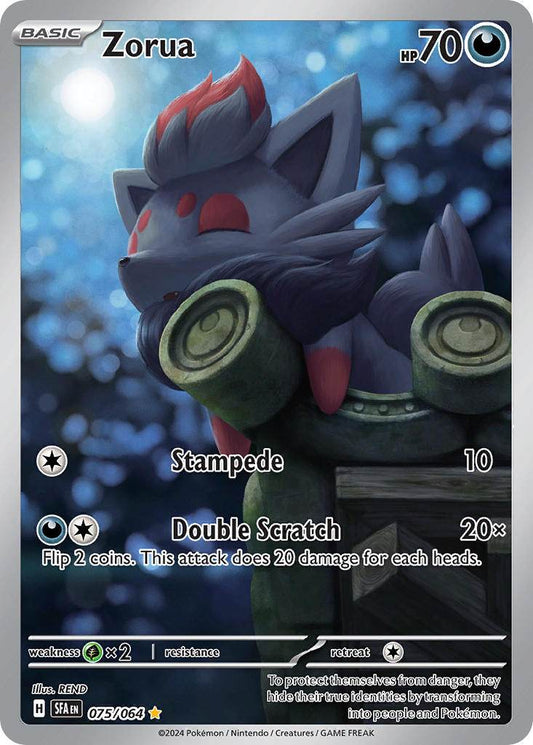 Zorua 75/64 Illustration Rare - MissingNo.