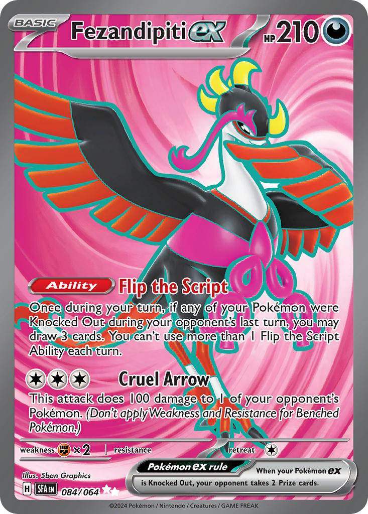 Fezandipiti ex 84/64 Ultra Rare ex - MissingNo.