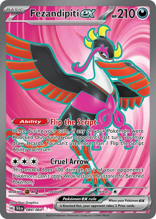 Fezandipiti ex 84/64 Ultra Rare ex - MissingNo.